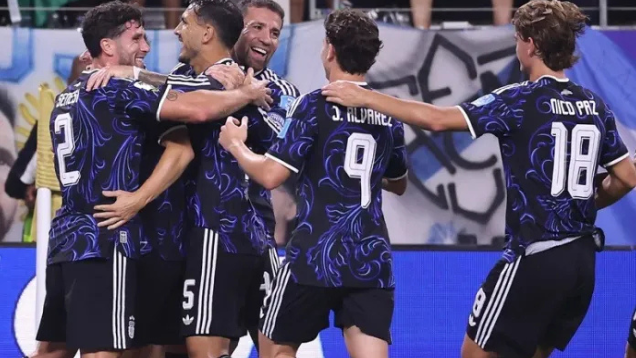 MESSI CETAK GOL KEMBALI DALAM LAGA ARGENTINA VS YORDANIA